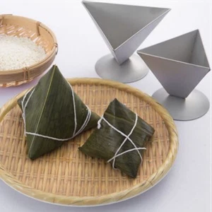 Stainless Steel Zongzi Moulds DIY Chinese-Food Rice Dumplings Rice Making Mold - Picture 1 of 14