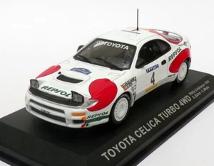 Altaya 1/43 Scale TC492 - Toyota Celica Turbo 4WD - Catalunya 1992 #4 Sainz/Moya - Picture 1 of 4