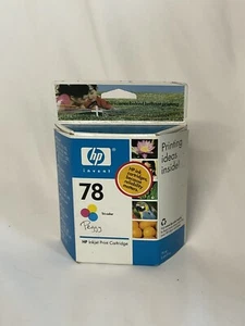 HP 78 Tri Color ink Printer Cartridge new in the box Expired 2007 - Picture 1 of 7