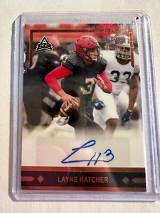 K90,105 - 2021 Leaf Memories '91 Auto Bronze #GLRLH1 Layne Hatcher #/99 - Picture 1 of 1