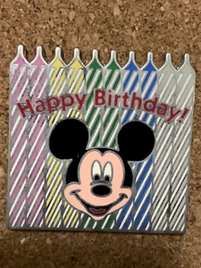 Happy Birthday Candles Mickey 2000 disney pin - Picture 1 of 1