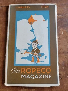 Ropeco Magazine Rogers Pete Feb 1924 Boy Scout Apparel, Galloping Gee-Gee Ad - Picture 1 of 8