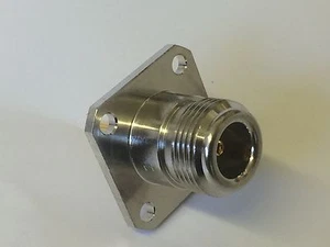 PREMIUM N TYPE CHASSIS SOCKET PANEL MOUNT FEMALE WITH LONG CONNECTION PIN blb81 - Picture 1 of 2