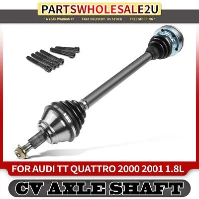 Conjunto de eje delantero derecho CV para Audi TT Quattro 2000 2001 1,8 L 1J0407272FL Foto 1 de 4