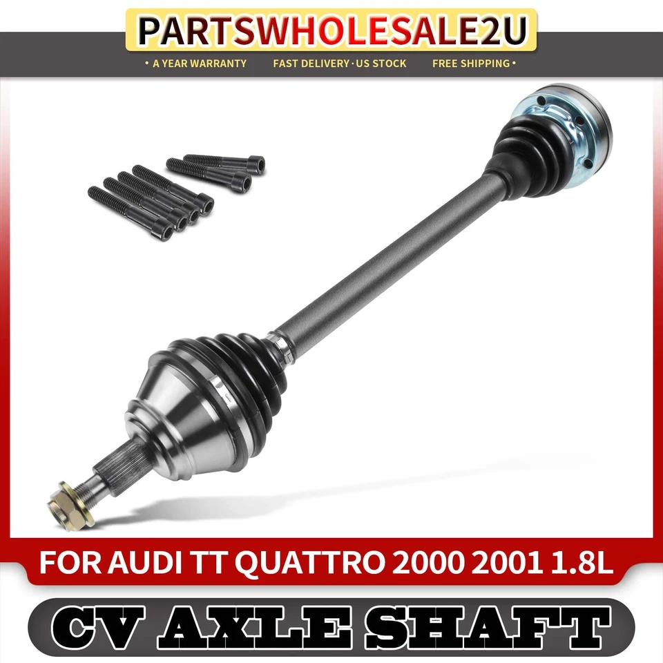Conjunto de eje delantero derecho CV para Audi TT Quattro 2000 2001 1,8 L 1J0407272FL Foto 1 de 4