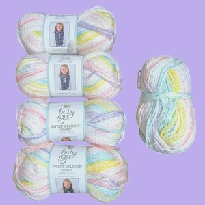 (5) BABY BIENE viele Punkte pastell bunt bunt #412 Wasserfarben lila - Bild 1 von 8