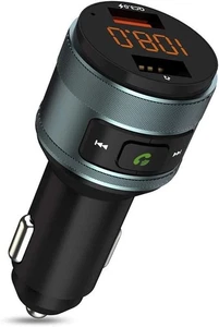 ZeaLife Bluetooth FM Transmitter, Wireless Radio Adapter für Auto mit QC 3.0 Auto - Bild 1 von 7