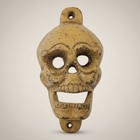 Skull Cast Iron Wall Bottle Opener