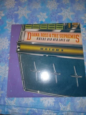 DIANA ROSS AND THE SUPREMES WHERE DID OUR LOVE GO MOTOWN ORIGINAL VINYL LP  - Image 1 of 3