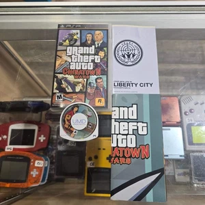 Grand Theft Auto China Town Wars mit Poster PSP - Bild 1 von 2