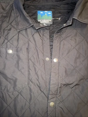 Chaqueta de Invierno Airblaster Bruiser Shell Nueva con Etiquetas Talla Grande Acolchada Negra Air Blaster Foto 1 de 4