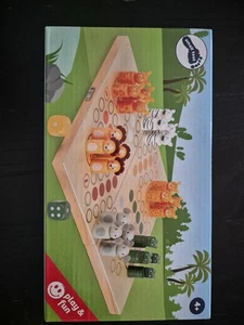 small foot 11765 Ludo "Safari", for six players, with steppe animals, foldable g - Picture 1 of 2