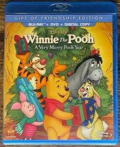 Winnie the Pooh A Very Merry Pooh Year Disney Blu-Ray DVD Movie F7049 - Bild 1 von 2