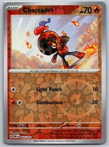 Charcadet 043/197 Reverse Holo SV03: Obsidian Flames NM - Picture 1 of 2