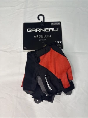 Guante de Bicicleta Louis Garneau Air Gel Ultra Acolchado Para Hombre XXL Rojo - Nuevo con Etiquetas Foto 1 de 4