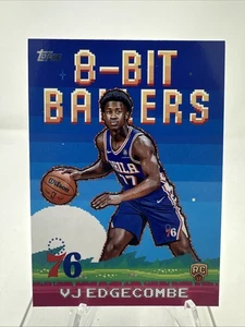 2025-26 Topps NBA #8B-33 VJ Edgecombe 8-Bit Ballers Insert Rookie Card RC - Picture 1 of 2