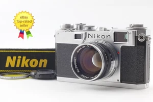 [Top MINT] Nikon S2 Rangefinder 35mm Film Camera S.C 50mm 5cm f1.4 Lens JAPAN - Picture 1 of 17