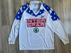 Camiseta de fútbol Puma vintage 1990 hecha Alemania Occidental fútbol talla L - Imagen 1 de 7