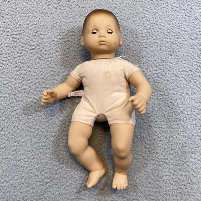American Girl Bitty Baby Doll 15 Inch 2017 Vinyl Cloth Brown Eyes Sleep Eyes - Image 1 of 4