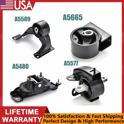 4pcs Engine Motor & Trans Mount Set. For 2011-2019 Dodge Grand Caravan 3.6L - Image 1 of 4