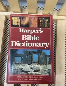 Harper’s Bible Dictionary by Paul J. Achtemeier Hardcover Illustrated - Foto 1 di 7