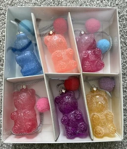 Gummy Bears Glass Garland W/POM POMS TRIMSETTER DILLARDS NEW - Picture 1 of 6