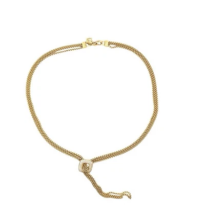 Collar David Yurman Lariat de oro amarillo y diamantes de 18 quilates Foto 1 de 4