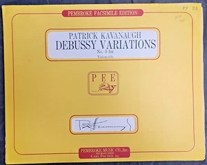 Patrick Kavanaugh Debussy Variationen Nr. 3 für Cello - Partitur - Bild 1 von 4