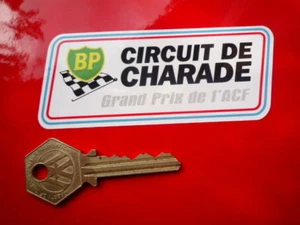 CIRCUITO de CHARADE Grand |Prix Racing pegatina clásica - Imagen 1 de 1