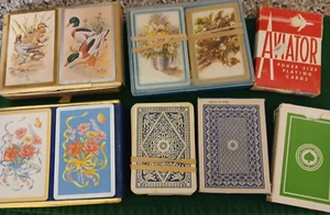 Lote-8-MAZOS DE CARTAS DE JUEGO + 6 cajas puente del Congreso y regular con comodines - Imagen 1 de 15