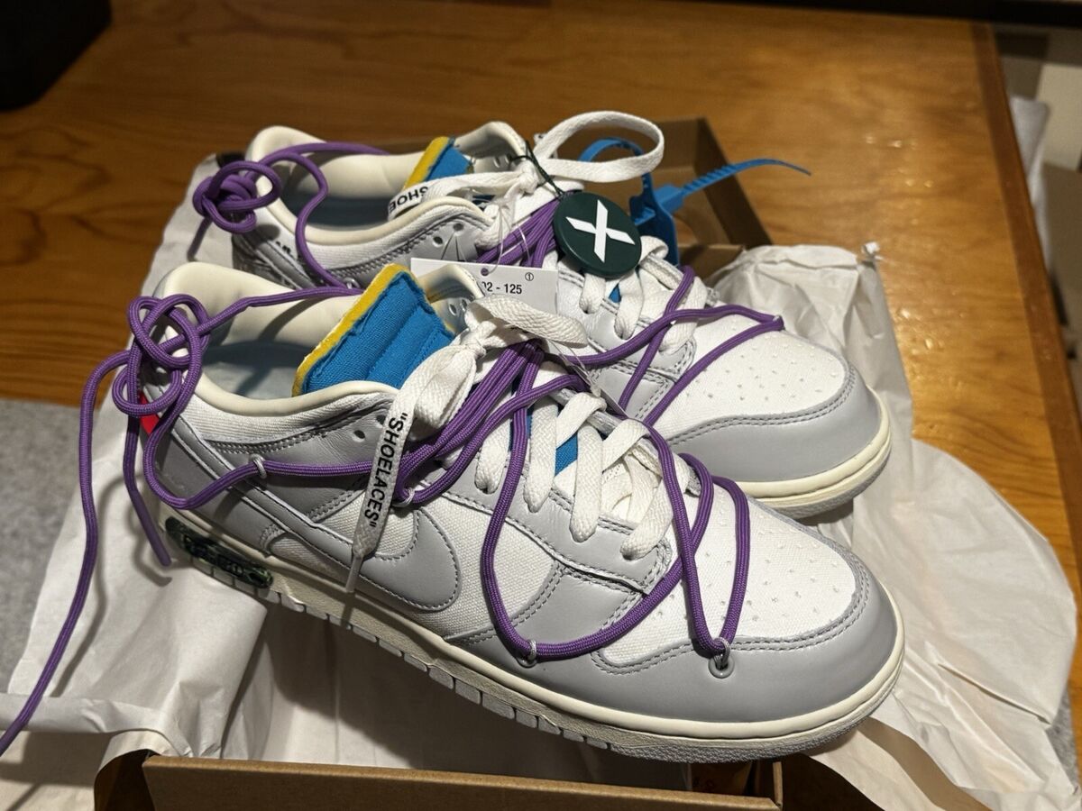 Nike Off-White x Dunk Low Lot 47 of 50 for Sale Nike Off-White x Dunk Low Lot 47 of 50 for Sale