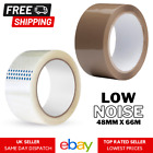 Low Noise Brown & Clear Parcel Tape For Packaging Sealing Carton Box 48mm x 66M