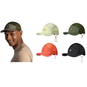 Buff Adults 5 Panel Air Mesh Breathable Lightweight Running Walking Sports Cap - Picture 1 of 14