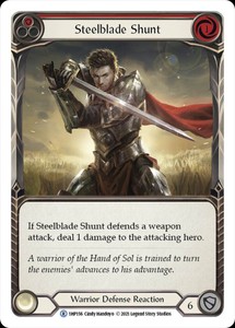 FAB Steelblade Shunt (Red)  – History Pack 1 Card # 156
