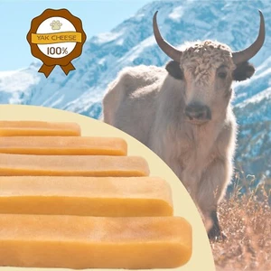 100% Bio Himalaya Hundekausnack Medium Yak Käse - Yak Milchkäse Stick Chews - Bild 1 von 48