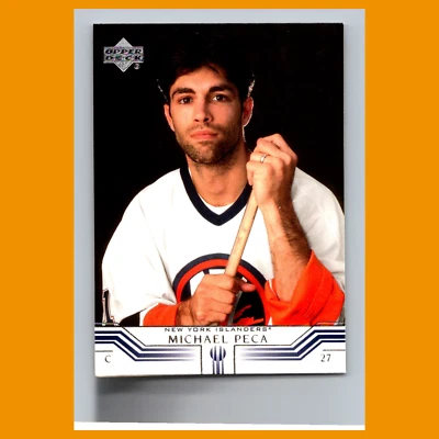 Michael Peca #111 2001 Upper Deck New York Islanders Hockey Card NHL NM - Image 1 of 3
