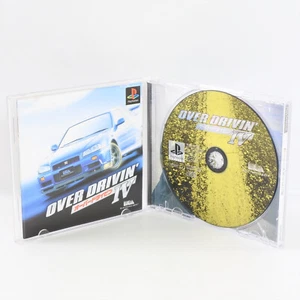 OVER DRIVIN' IV 4 PS1 Playstation For JP System 2332 p1 - Picture 1 of 10