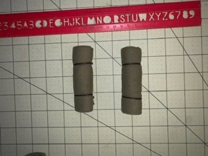 1/6. Weltkrieg Stil Bettroll/Decke, für Figuren & Kavallerie. 7"" x 12"" Flanell (grün) - Bild 1 von 7