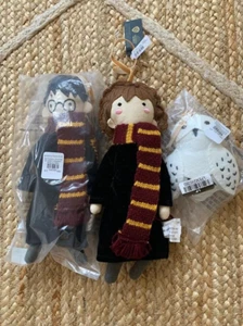 Fienile in ceramica bambini HARRY POTTER/HERMIONE/EDWIG decorazione natalizia - Foto 1 di 4