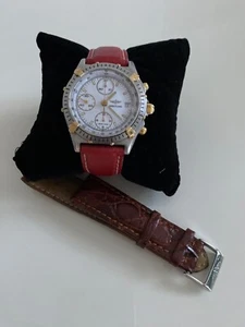 VINTAGE CRONO BREITLING CHRONOMAT ACCIAIO-ORO AUTOMATICO - Foto 1 di 5