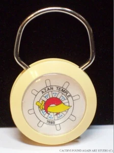 Llavero Shriner De Colección Rueda de Barcos 88 Templo Azan Melbourne Florida - Imagen 1 de 5