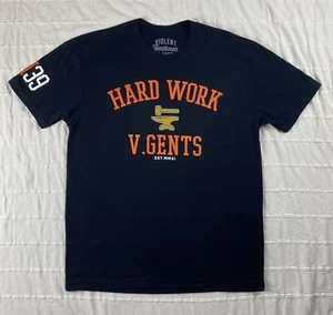 T-Shirt Violent Gentlemen matt Beleskey Herren Größe Large schwarz harte Arbeit - Bild 1 von 9