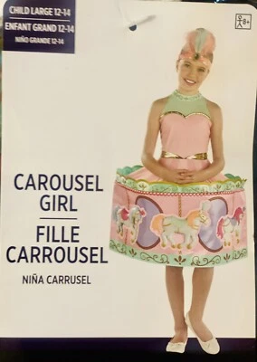 Carousel Horse (girl) Costume Size Girls 12-14 - Image 1 of 3