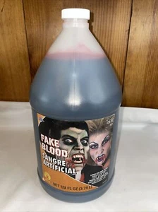 Calidad Teatral Sangre Falsa, 1 Galón Halloween Antiguo Stock Disfraz Utilería - Imagen 1 de 5