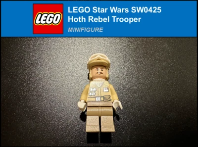 LEGO Star Wars Hoth Rebel Trooper Minifigure SW0425 #9509 - Image 1 of 4