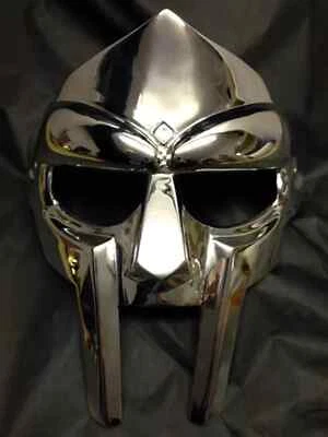 Halloween Full Face Mask MF Doom Masks with Metal Mesh for Cosplay Costume Party - Image 1 of 4