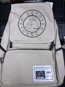 Mochila grande de lona Totoro Studio Ghibli - Imagen 1 de 2