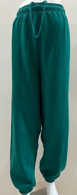 Victoria's Secret Pink Fleece Baggy Campus Sweatpants Geen  XXL - Image 1 of 4