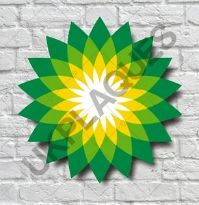 BP MOTOR WALL SIGN PLAQUE CLASSIC PETROL STATION GAS OIL VINTAGE MAN CAVE GARAGE - Picture 1 of 12