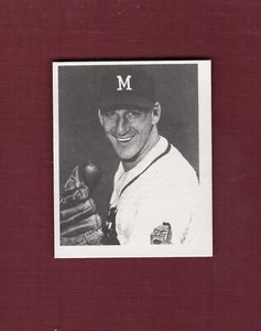 #5 WARREN SPAHN, Braves ~ 1986 Dallas National Convention PROMO Card NSCC